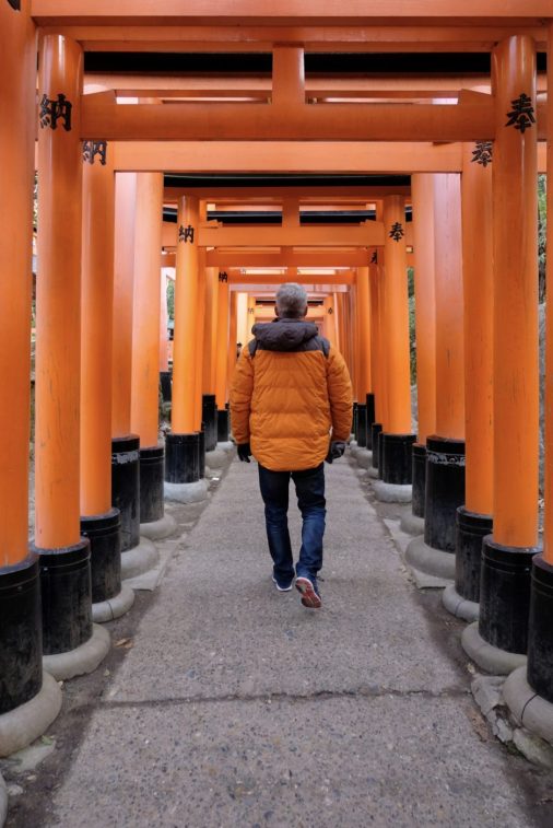 Nathan in Japan.